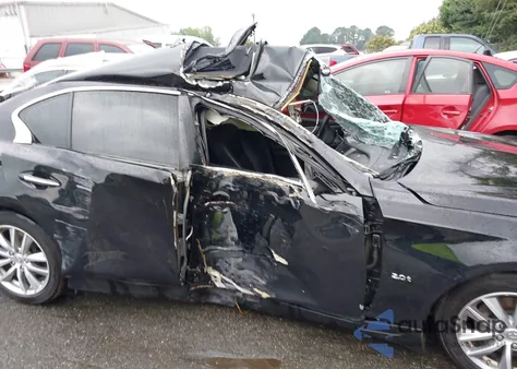 2017 Infiniti Q50 2.0T Premium from USA, damaged, VIN JN1CV7AR5HM681977